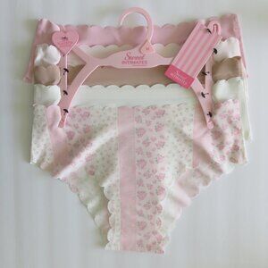 (#127) Sweet Intimates by Cozy Couture 5-pack Hipster Panties
